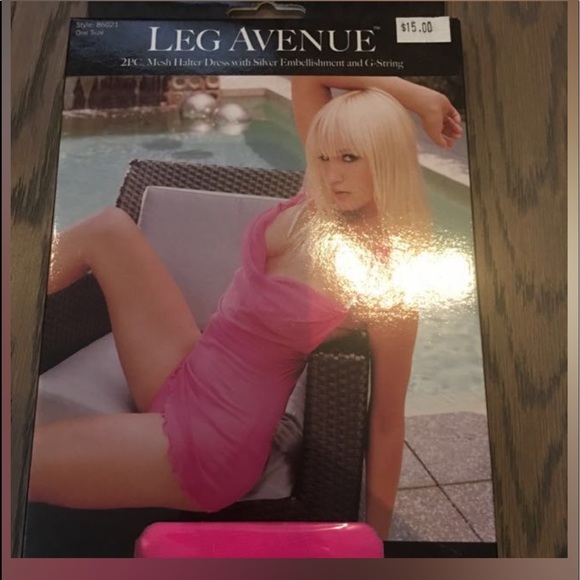 Club wear dress hot pink